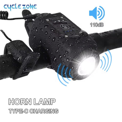 2-in-1 Bicycle Light and Horn 4