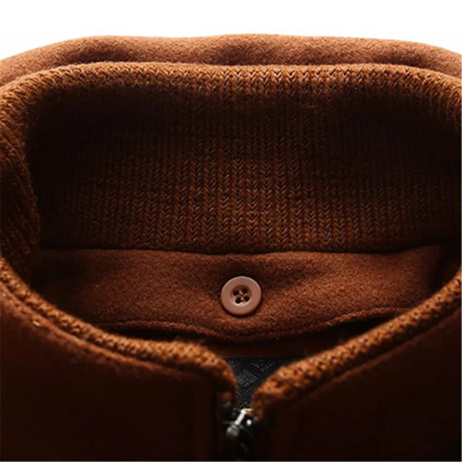 Men's Double Collar Coat 4