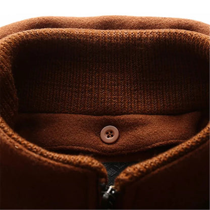 Men's Double Collar Coat 4