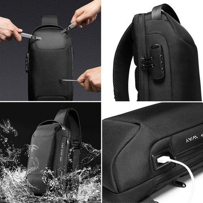 Multifunction Anti-theft USB Shoulder Bag 4