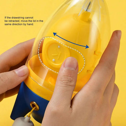 Rocket Shaped Egg White Yolk Mixer 4