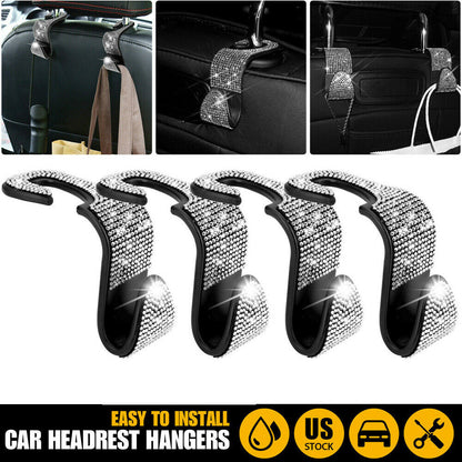 Car Backseat Hooks - 2pcs 4