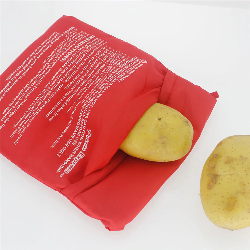 3pcs Microwave Potato Cooker Bag 4