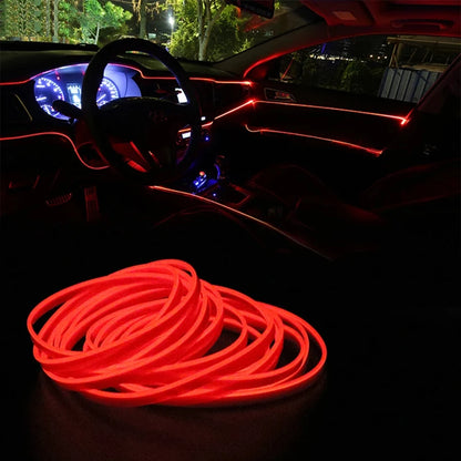 Car Interior Decorative LED Strip Atmosphere Light 4