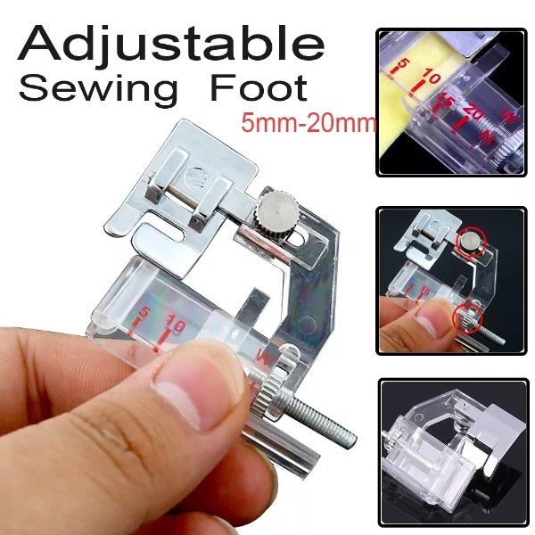 Adjustable Bias Tape Binding Foot 4