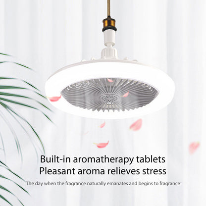 360 Rotating Smart Ceiling Fan MultiColor LED Light 4