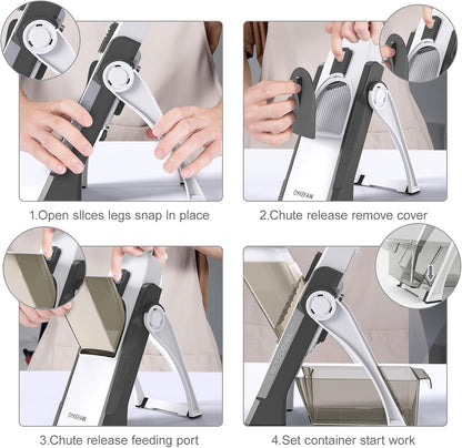 5 in 1 Safe Mandoline Slicer 4
