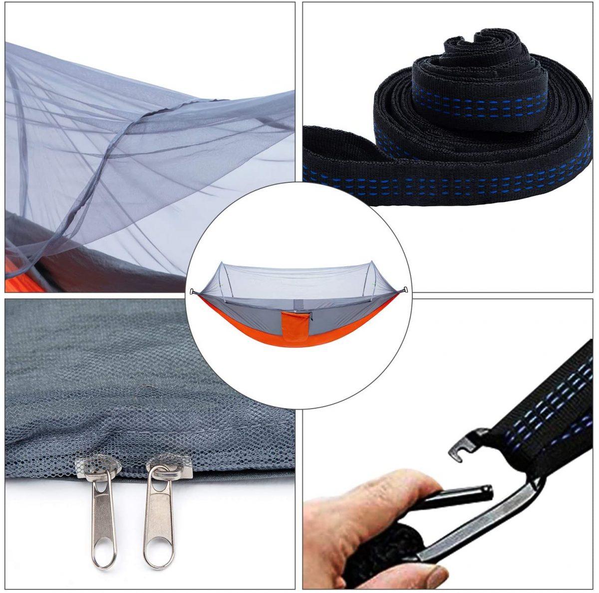 LockMesh+ Camping Netted Hammock 4