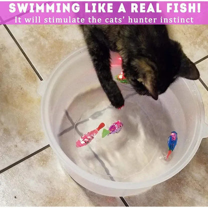 Cat Interactive Swimming Electric Fish Toy 4