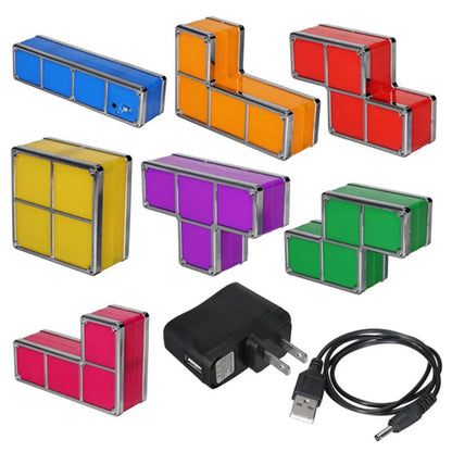 Tetris Stackable LED Night Light 4