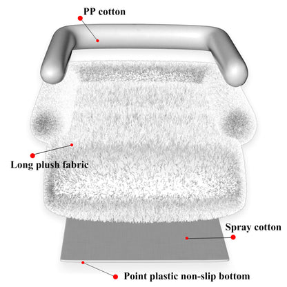 Sofa Plush Calming Dog Blanket 4