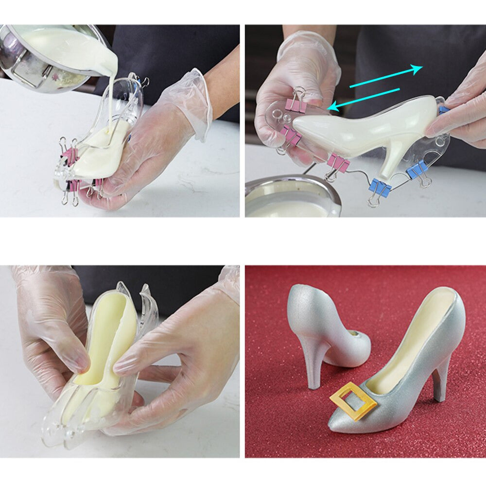 Deluxe 3D High Heel Chocolate Mold 4