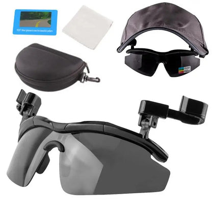 Polarized Clip Cap Sunglasses 4