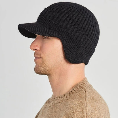 Elastic Warm Ear Protection Knitted Hat 4