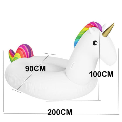 Giant Inflatable Unicorn Pool Float 4