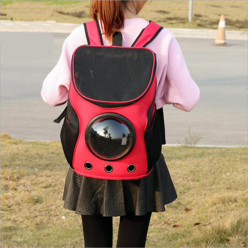Cat Dog Astronaut Capsule Backpack 4