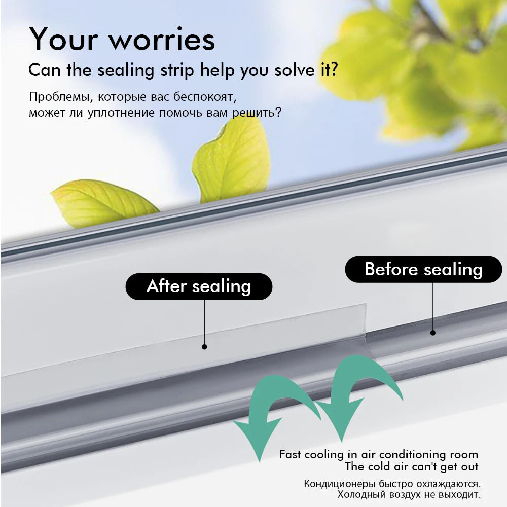 Weather Stripping Door & Window Seal Strip 3