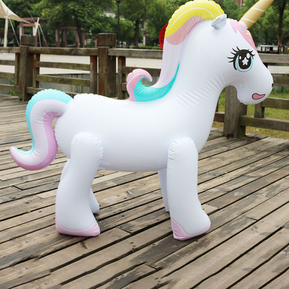 Gigantic Unicorn & Elephant Backyard Sprinkler 4