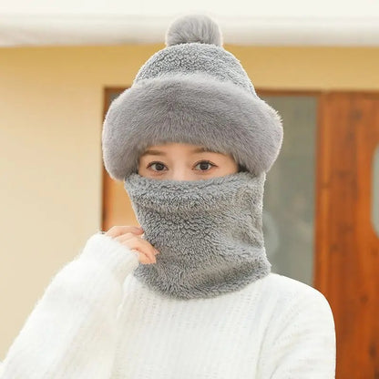 Women's Cycling Windproof Scarf Hat 4