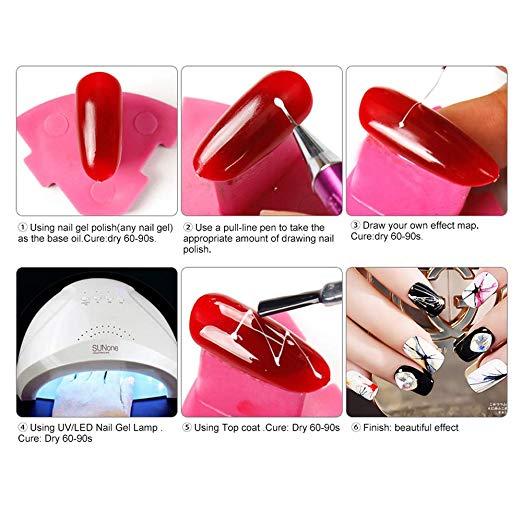 Creative Spider Nail Gel 4