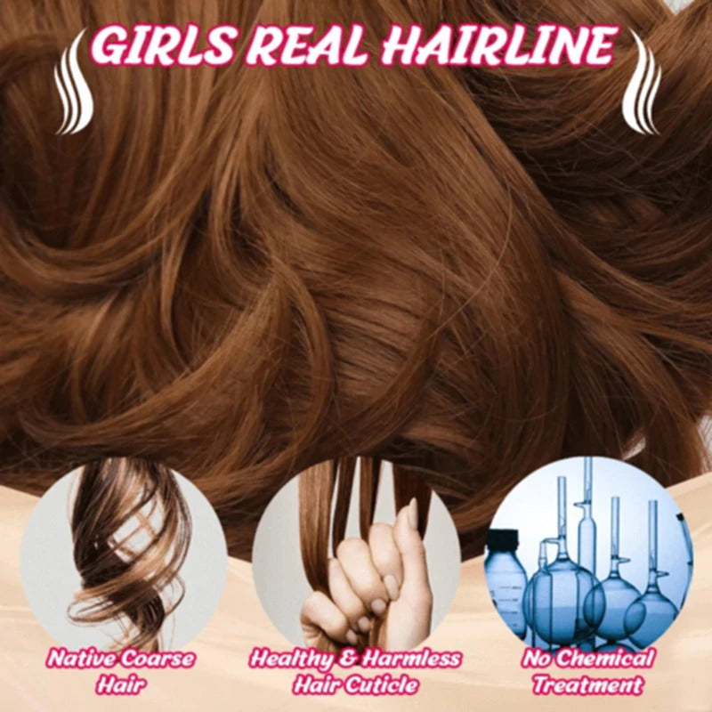 Silky Clip-On Hair Topper 4