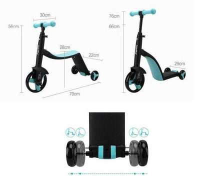 3 In 1 Children Scooter 4