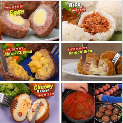 Stuffed Meatballs Cooking Mold 4