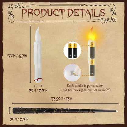 Magic Flameless Floating Candles (12 PCS) 4
