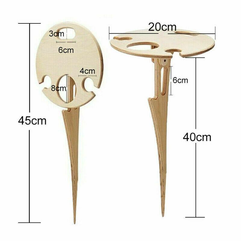 Outdoor Folding Wine Table 4