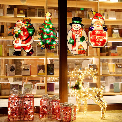 Christmas Window Hanging Lights 4