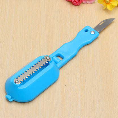 Fish Scale Scraper & Gutter 4