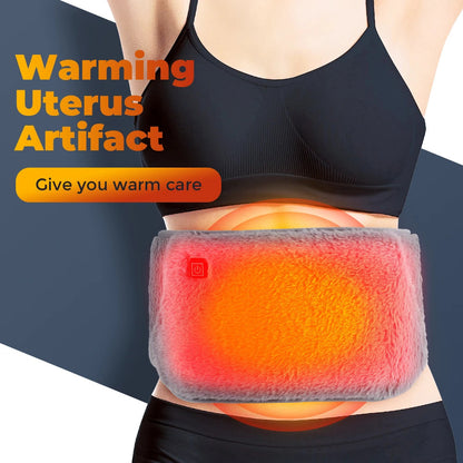 Electric Graphene Heating Belt – 3-Level Adjustable Warmth for Abdomen, Waist & Hands, USB Rechargeable 4