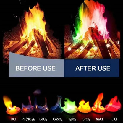 Magic Fire - Color Changing Flame Powder 150G 4