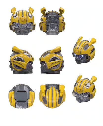 Transformer Bumblebee Wearable Helmet with Bluetooth Speaker 4
