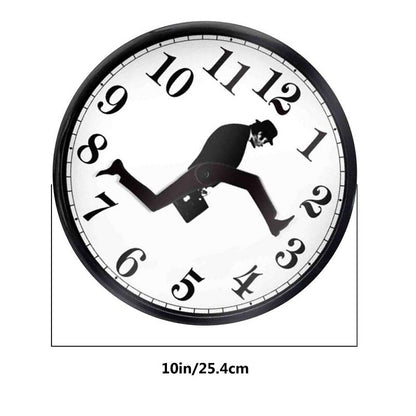 Silly Walk Wall Clock 4