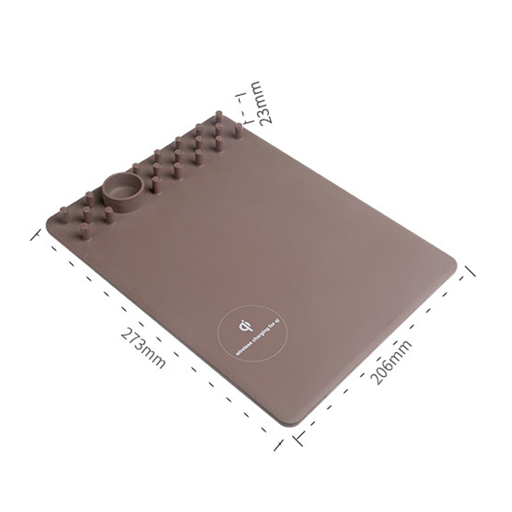 MULTI-FUNCTION ORGANIZER MOUSE PAD WITH WIRELESS CHARGING 4