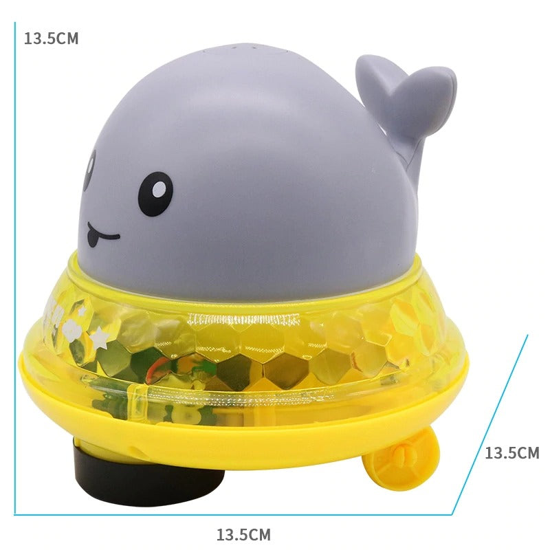 SPRINKLER WHALE BATH TOY WITH LED LIGHTS 4