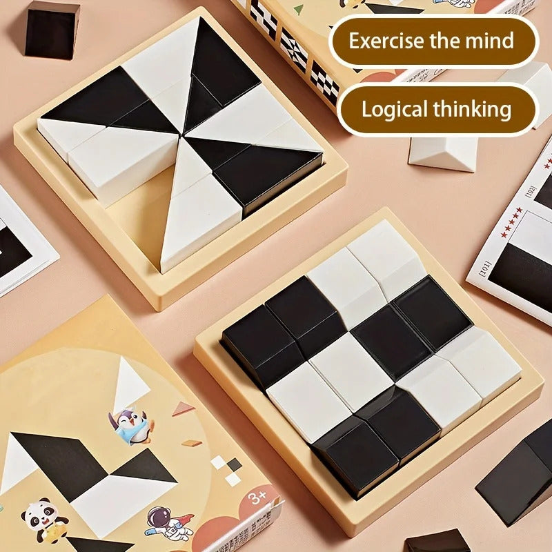 Spatial Thinking Hidden Building Blocks Puzzle Game 4