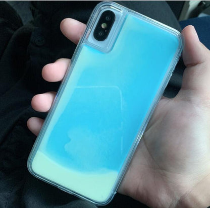 Dynamic Noctilucent Quicksand iPhone Case 4
