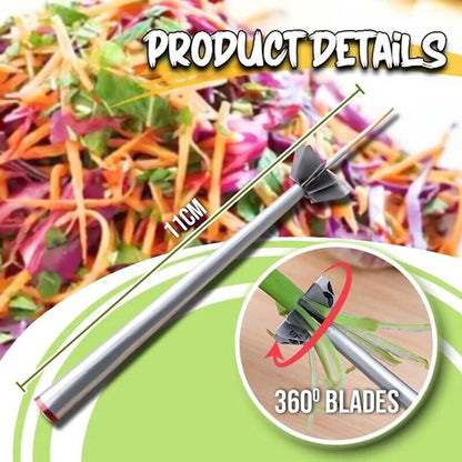 Stainless Steel Plum Blossom Onion Cutter 4
