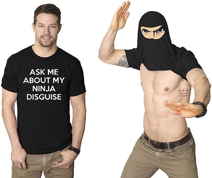 Funny Ninja Disguise T-shirt 4