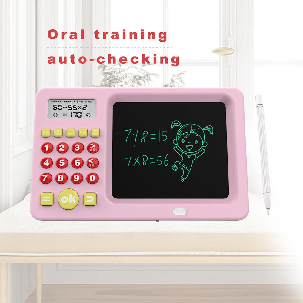 Magic LCD Writing Tablet with Math Games & Sound 4