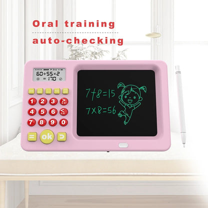 Magic LCD Writing Tablet with Math Games & Sound 4