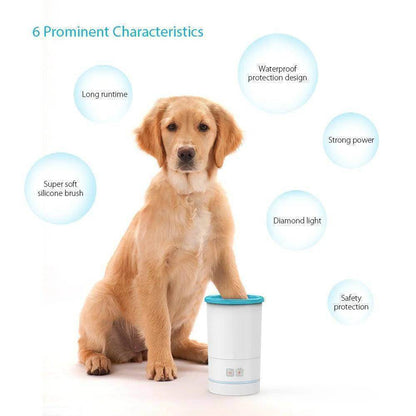 Rechargeable Automatic Dog Paw Cleaner 4
