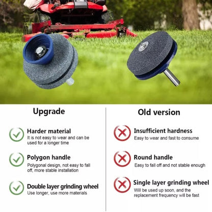 Lawn Mower Blade Sharpener-Double Layer 4