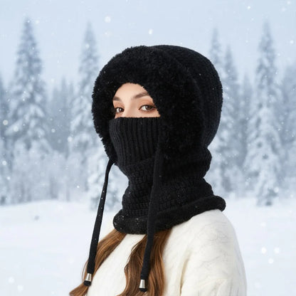 3 in 1 Beanie Hat For Women 4