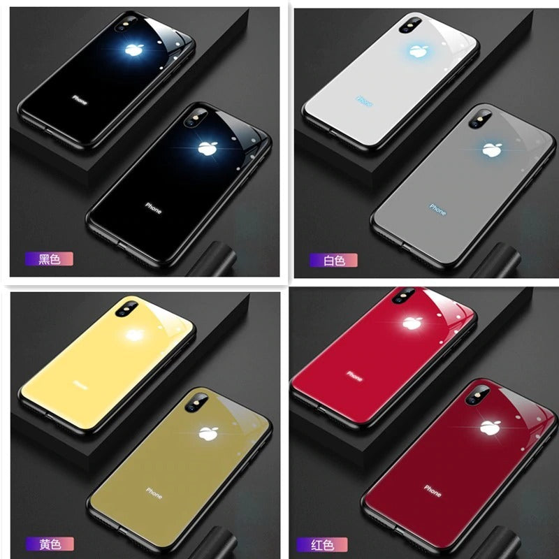 Glowing LED Call Flash Glass Case 4