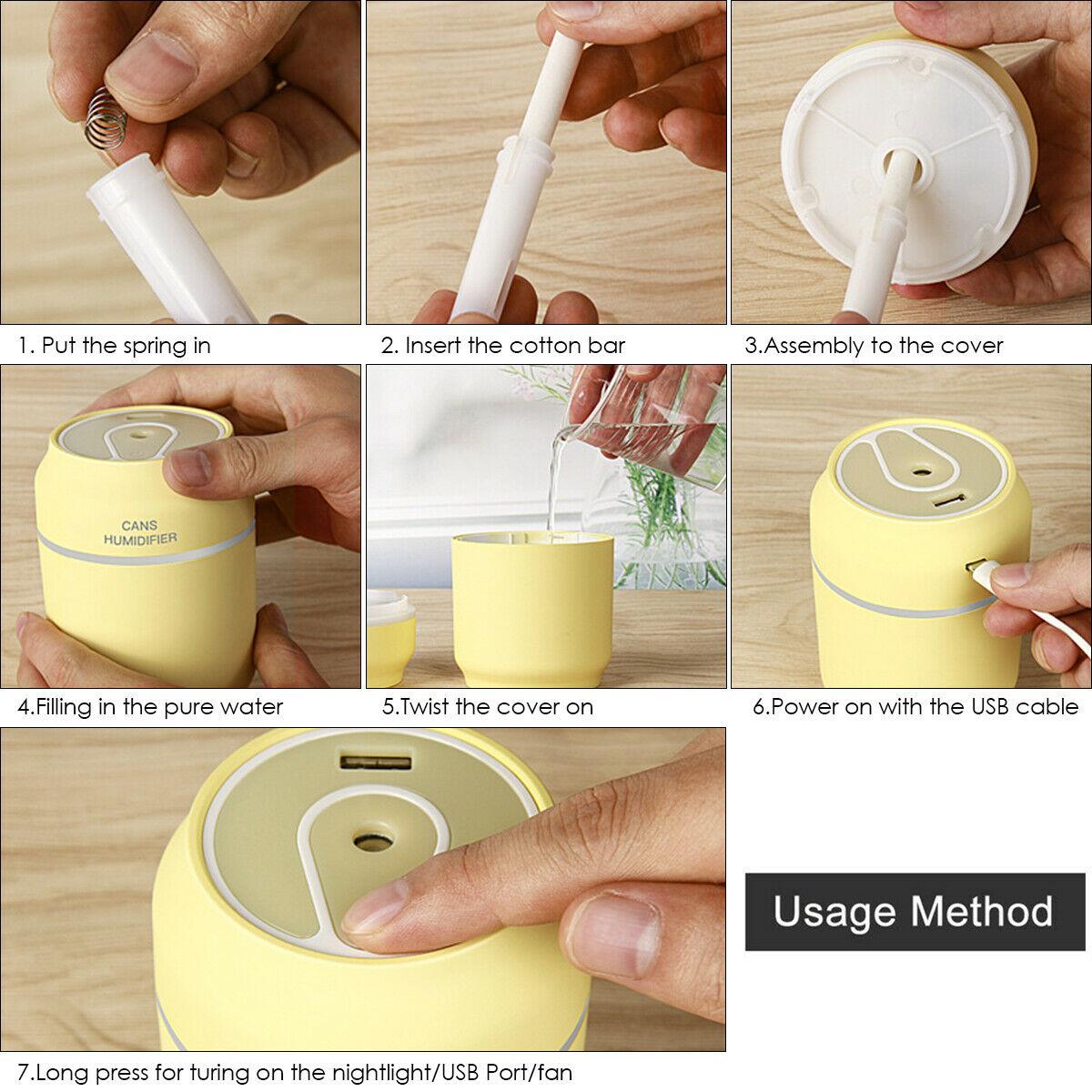Multi-function Cool Mist Humidifier 4