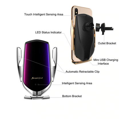 Infrared Automatic Induction Car Charging Holder 4