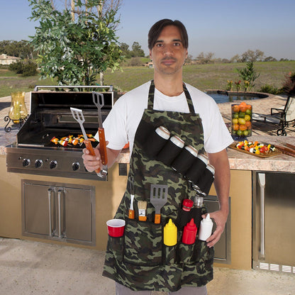 Camouflage BBQ Apron 4
